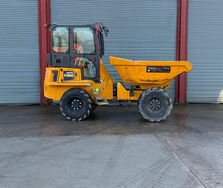 6 tonne dumper road registered for hire