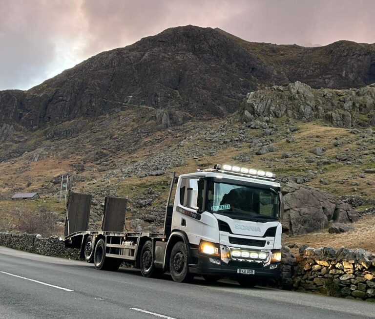 Plant Hire Delivery Lorry